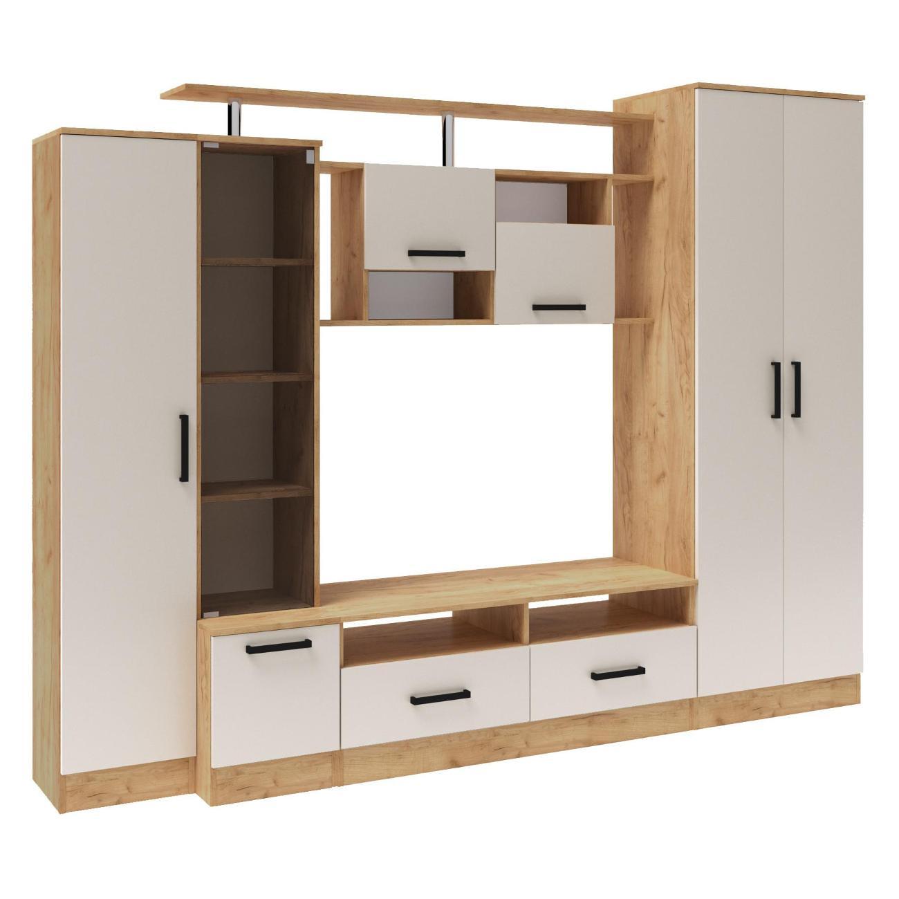 Комплект мебели для гостинной ТЭКС мебель Готовая стенка для гостиной