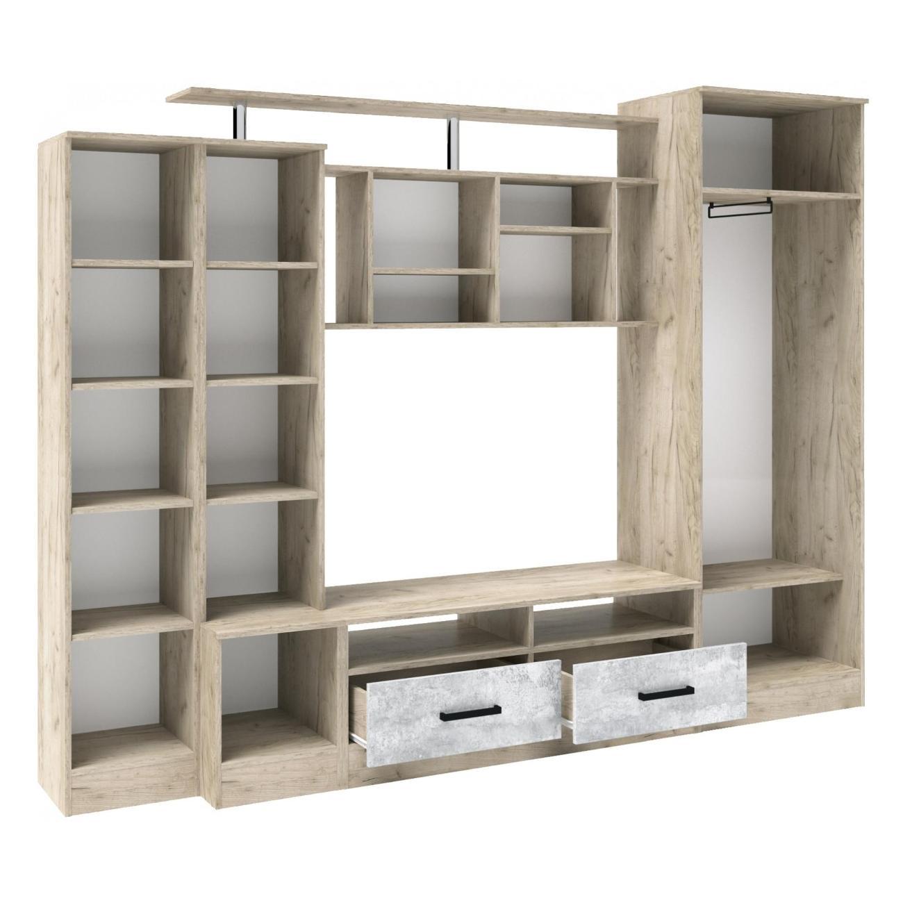 Комплект мебели для гостинной ТЭКС мебель Готовая стенка для гостиной