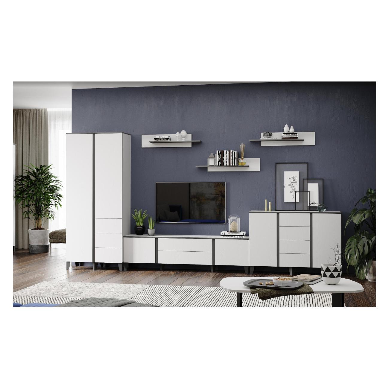 Комплект мебели для гостинной ТЭКС мебель Модульная Гостиная в современном стиле