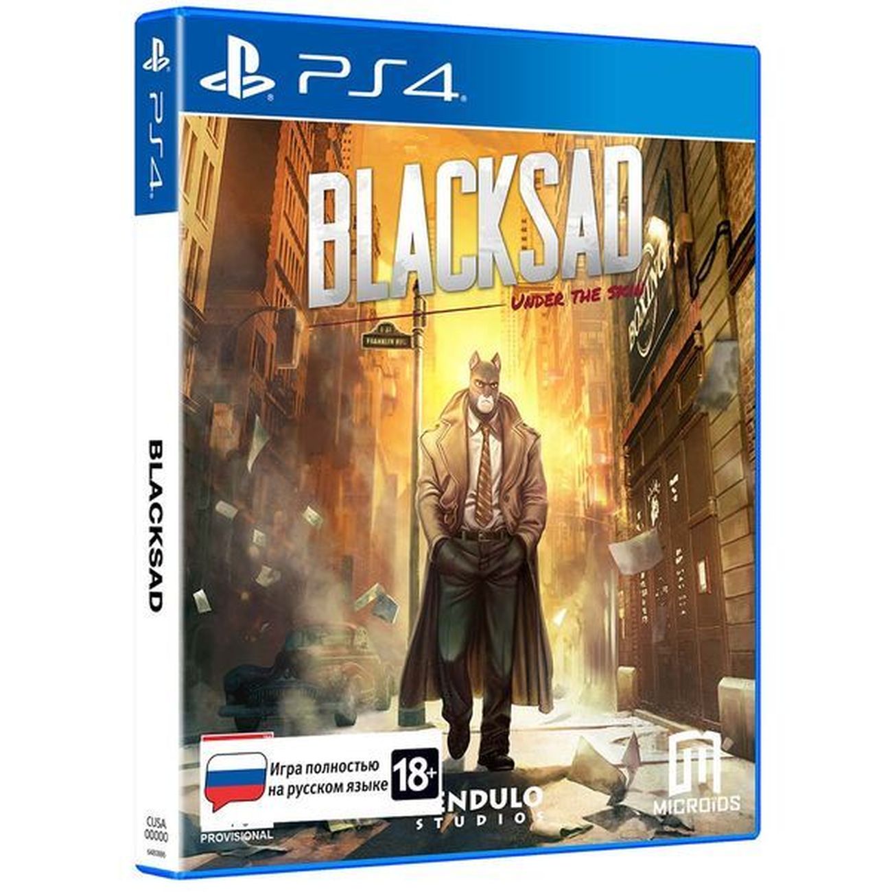 PS4 игра Microids Blacksad: Under The Skin Limited Edition