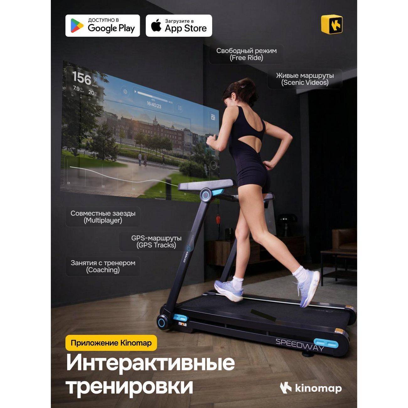 Беговая дорожка Oxygen Fitness SPEEDWAY