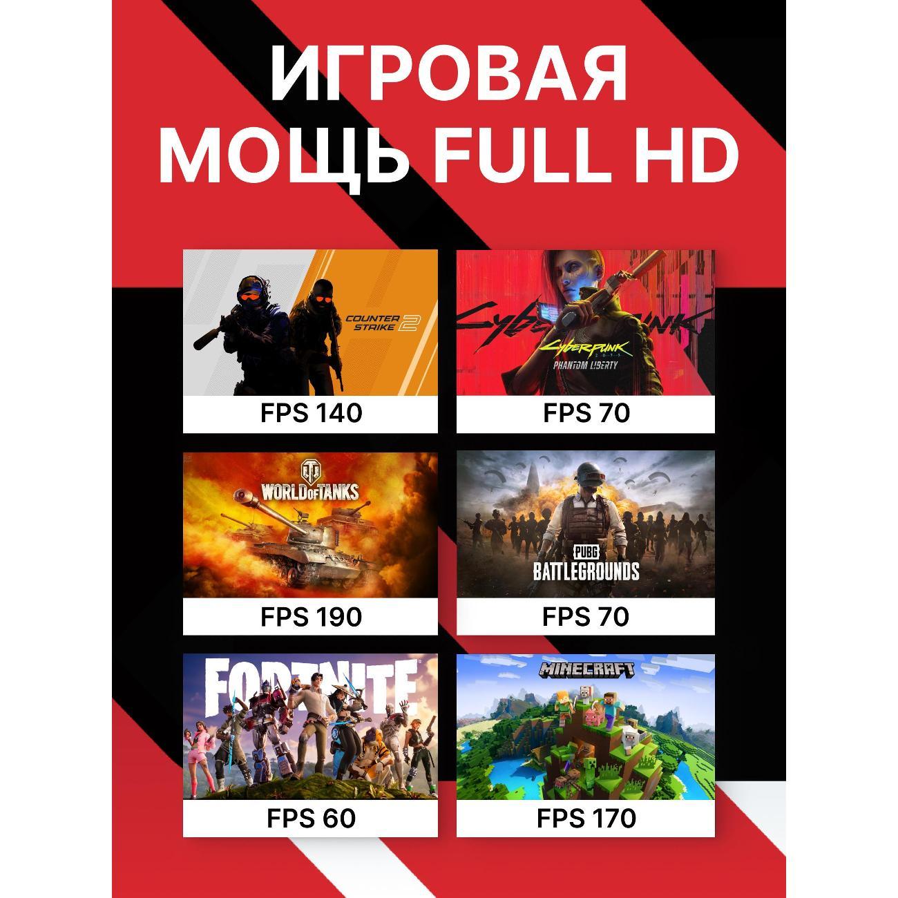 Системный блок Robotcomp Аллигатор V1 Plus RTX 5050 белый