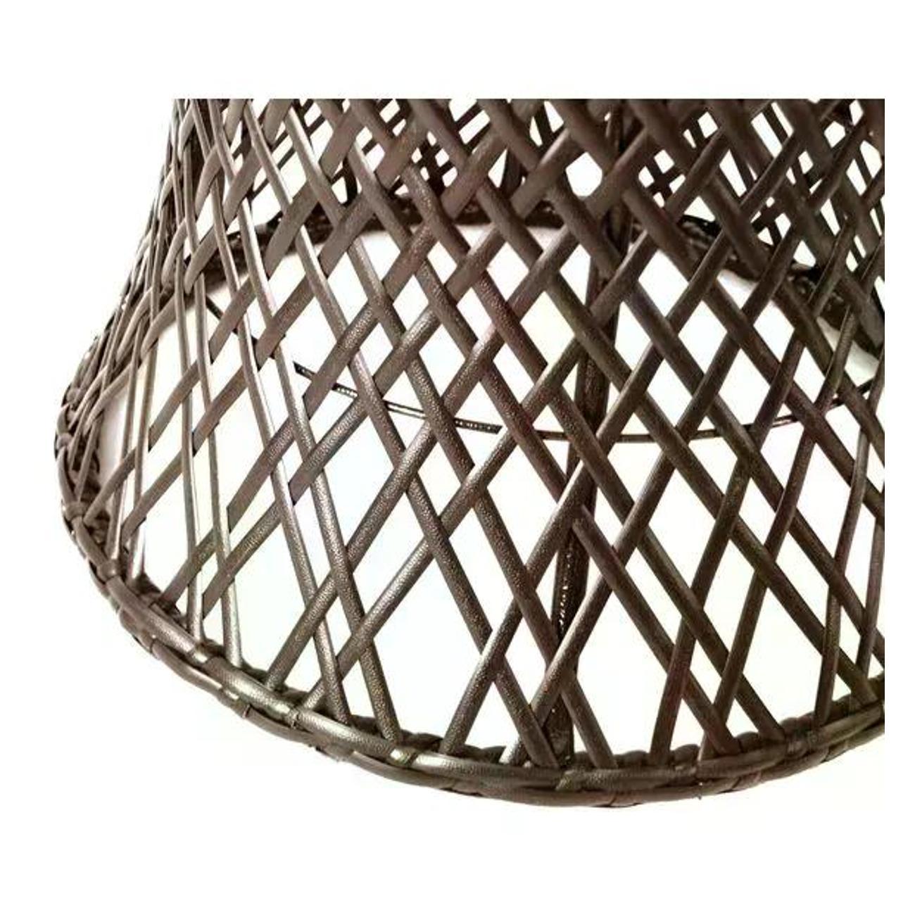 Стол M-Group Стол Бонго макси коричневый ротанг, 0,56 м, МДФ