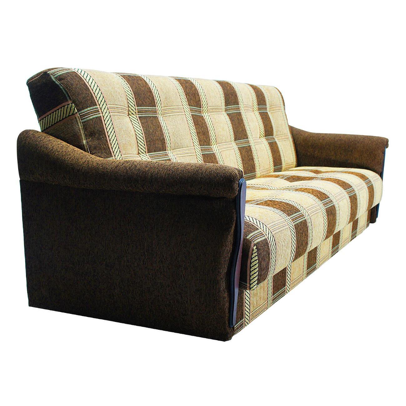 Диван МЕБЛАЙНС Уют прямой раскладной шениил клетка, 120