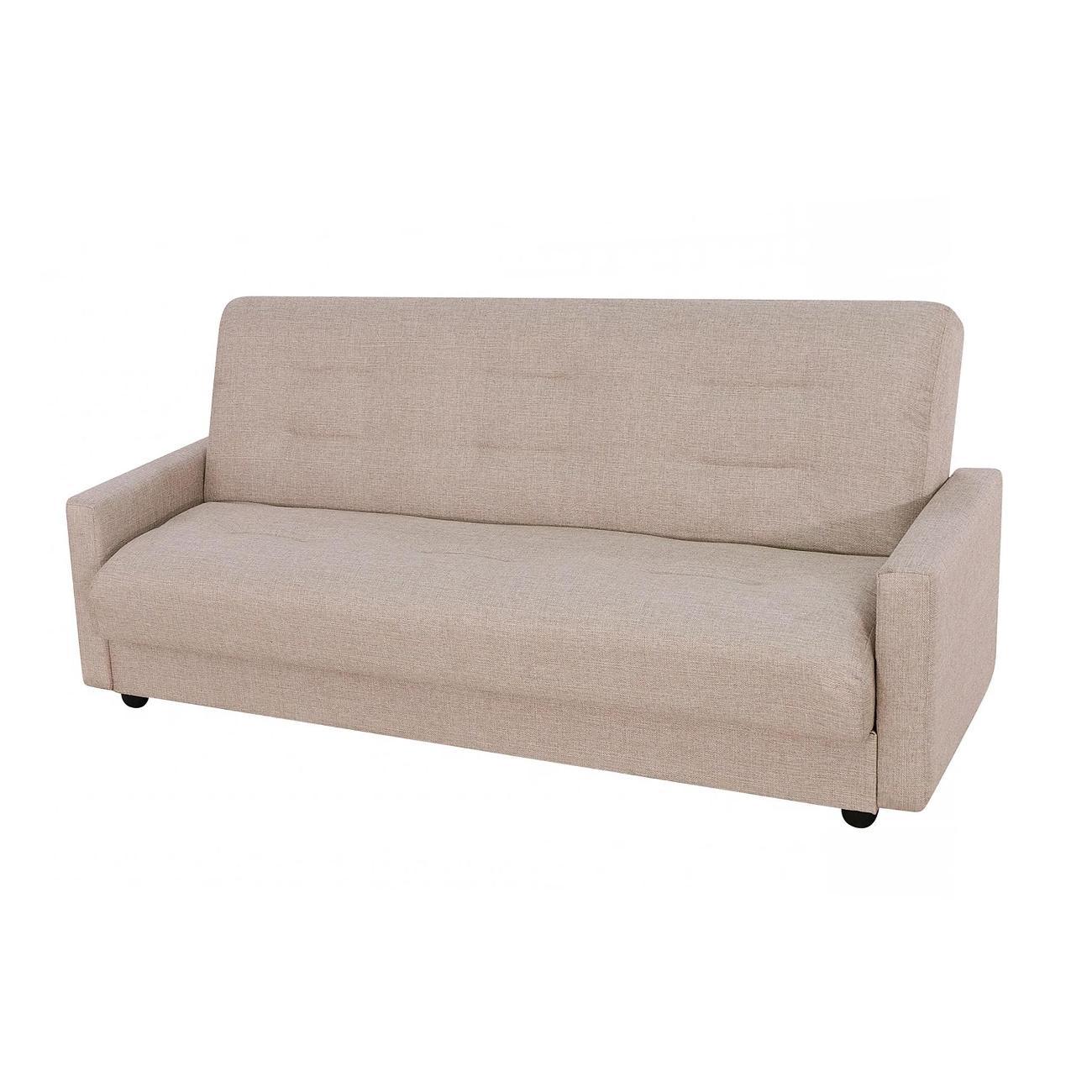 Диван МЕБЛАЙНС Милан прямой раскладной бежевый , 120