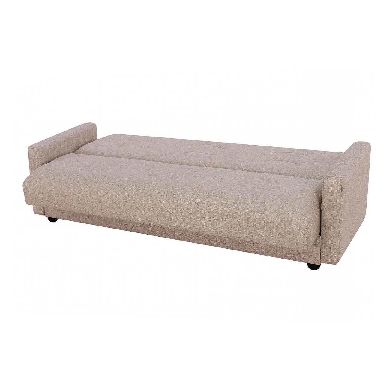 Диван МЕБЛАЙНС Милан прямой раскладной бежевый , 120