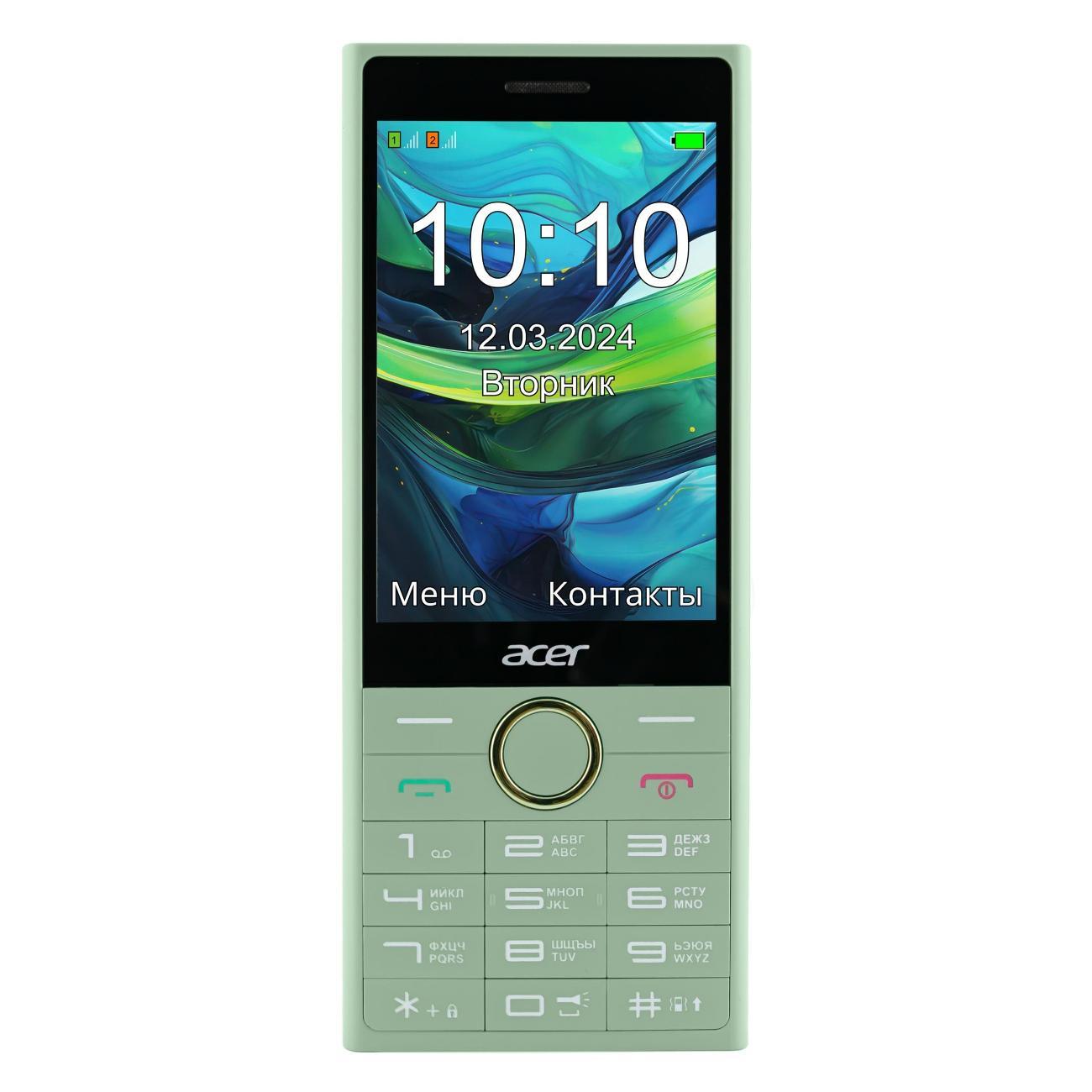Мобильный телефон Acer Twist TW35 зеленый