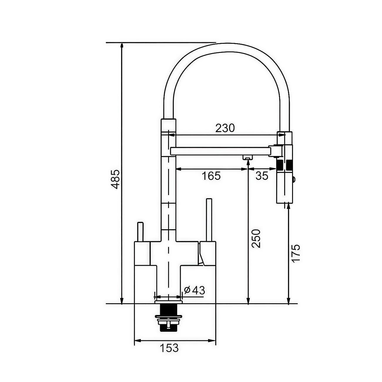 Смеситель Gappo Gappo G4397-89