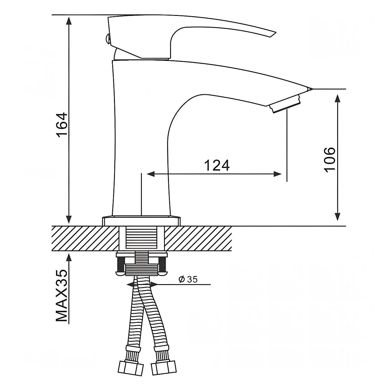 Смеситель Gappo Gappo G1007-13
