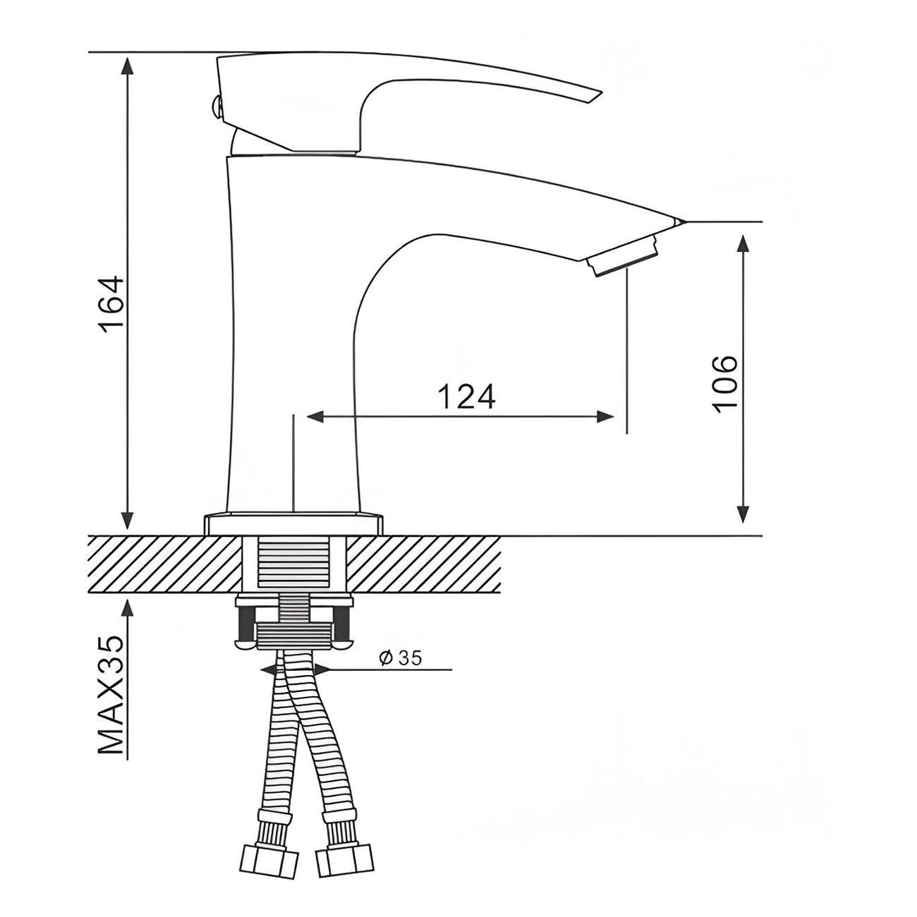 Смеситель Gappo Gappo G1007-66
