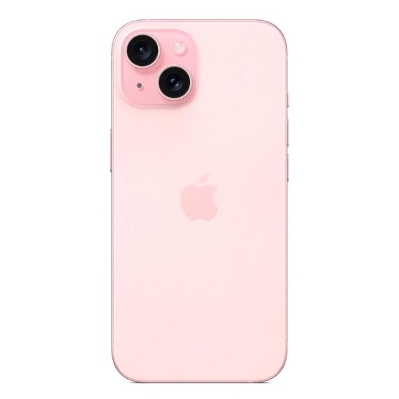 Смартфон Apple iPhone 15 128GB nanoSim/eSim Pink
