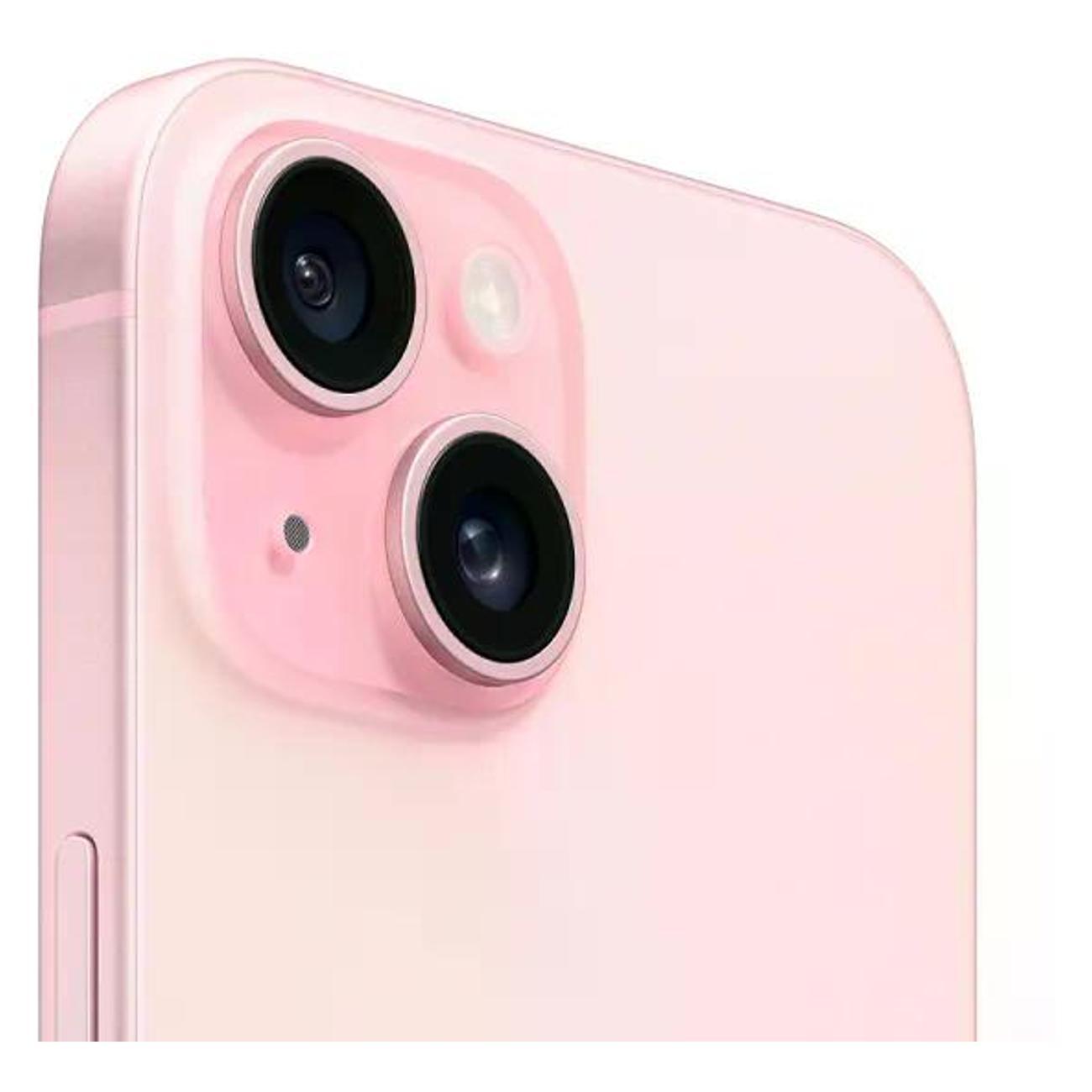 Смартфон Apple iPhone 15 128GB nanoSim/eSim Pink