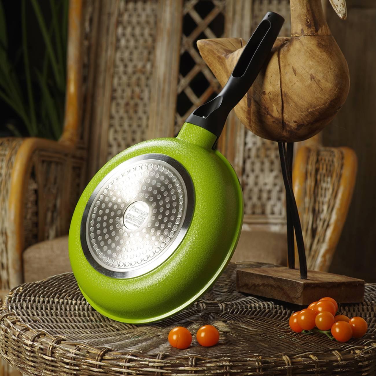 Сковорода FISSMAN CITRUS 28 см зеленая (14224)