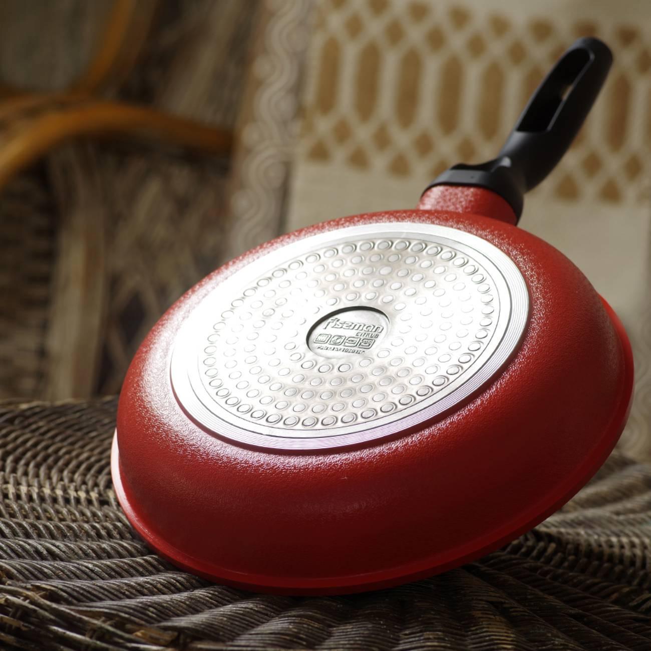 Сковорода FISSMAN CITRUS 26 см оранжевая (14233)