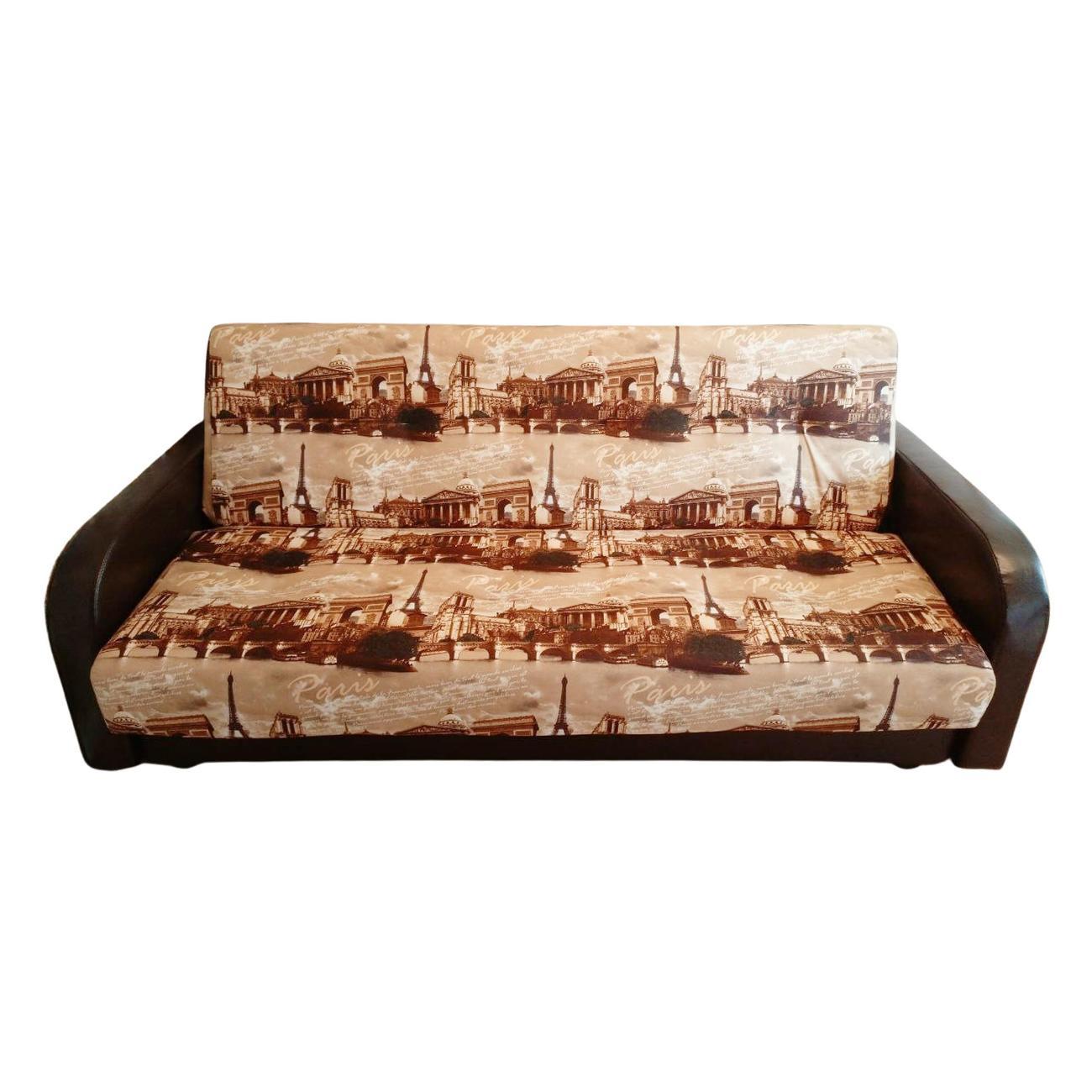 Диван МЕБЛАЙНС Париж прямой раскладной, турецкий жаккард люкс, 120