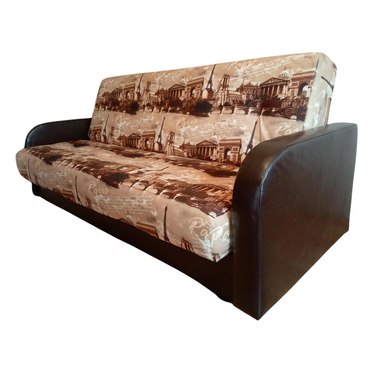 Диван МЕБЛАЙНС Париж прямой раскладной, турецкий жаккард люкс, 120