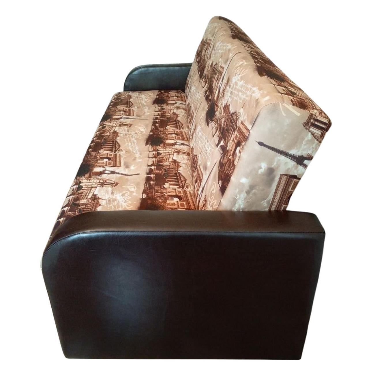 Диван МЕБЛАЙНС Париж прямой раскладной, турецкий жаккард люкс, 120