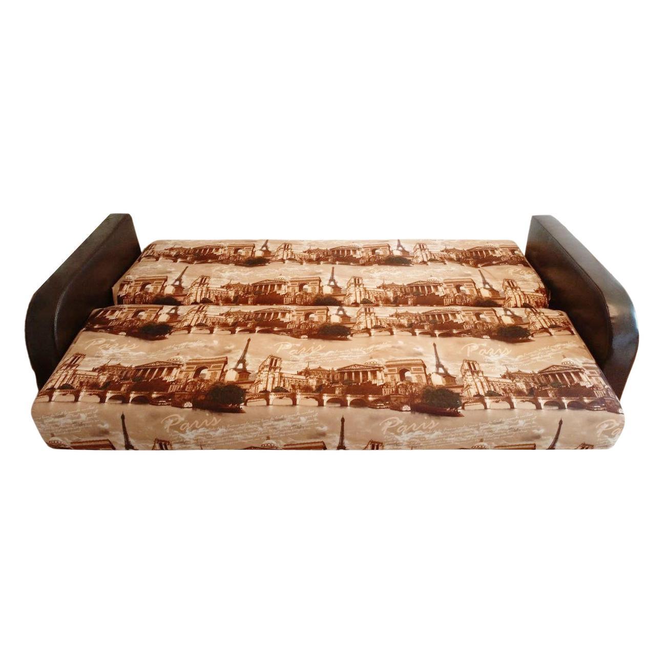 Диван МЕБЛАЙНС Париж прямой раскладной, турецкий жаккард люкс, 140