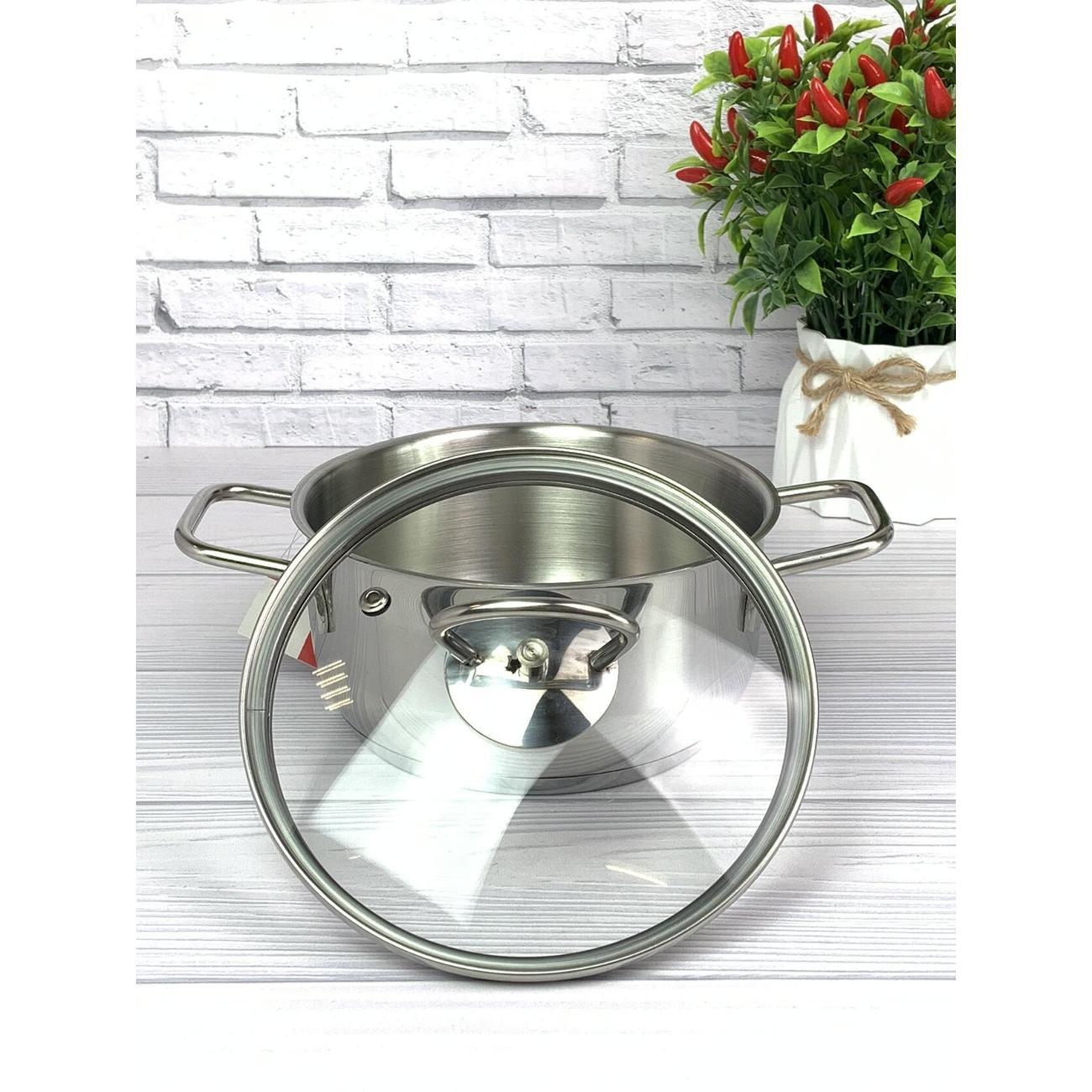 Кастрюля Zeidan 800мл из нержавеющей стали с крышкой (Z-501087)