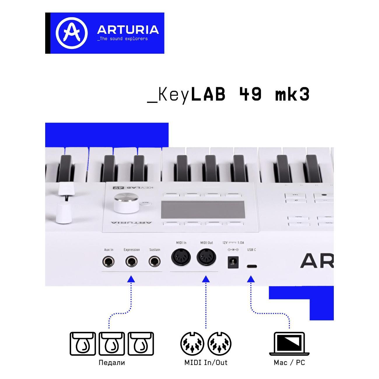 MIDI клавиатура Arturia KeyLAB