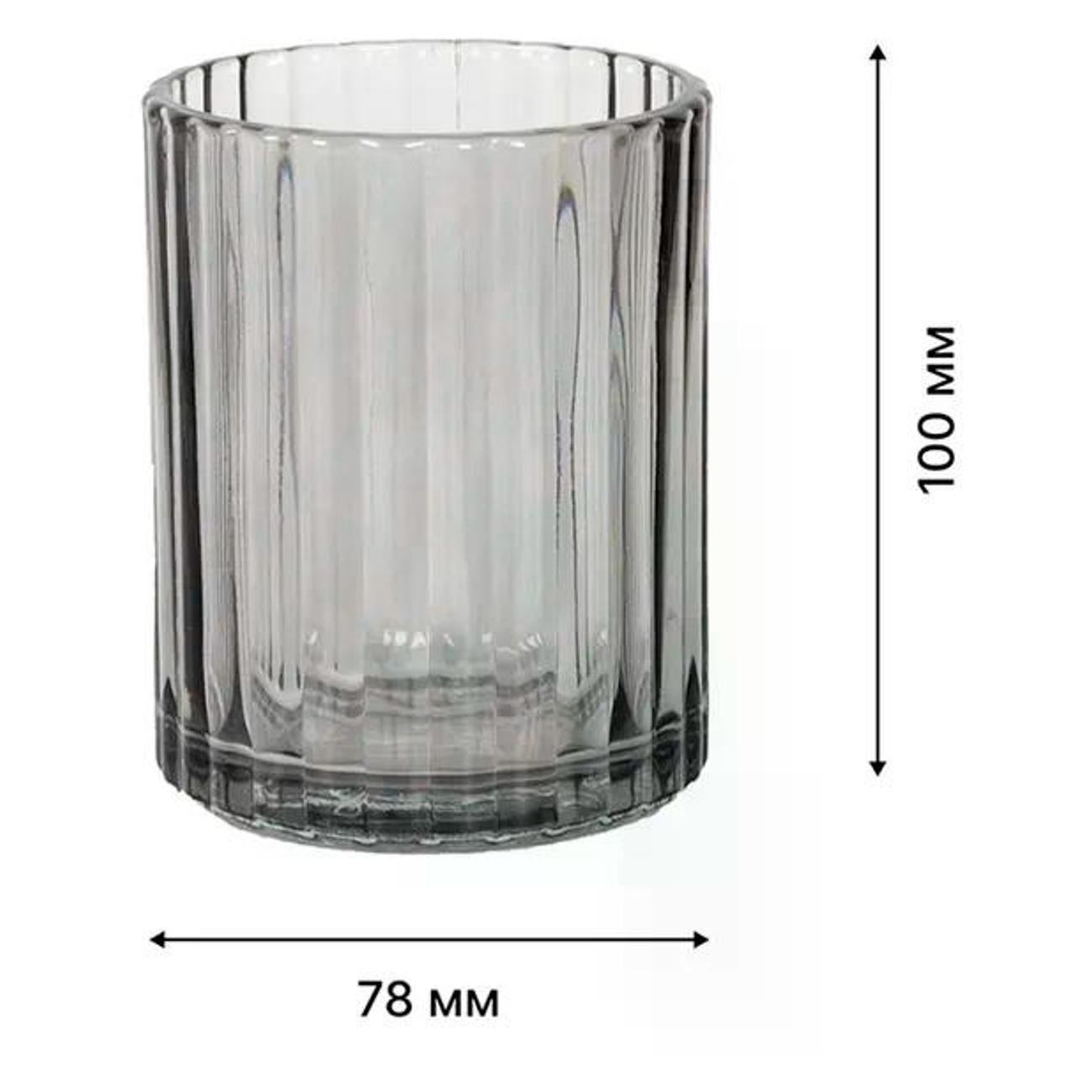 Стакан Fora стекло белый