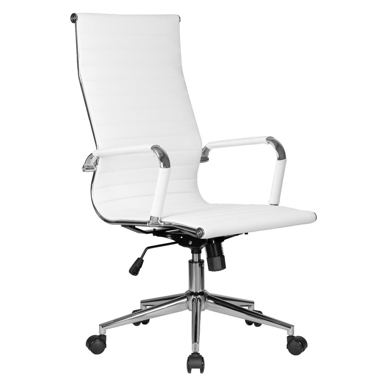 Кресло компьютерное DOBRIN CLARK SIMPLE белый 2шт