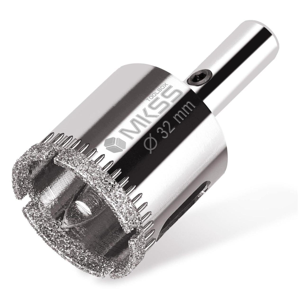 Коронки MKSS с центрирующим сверлом 32мм MKSS