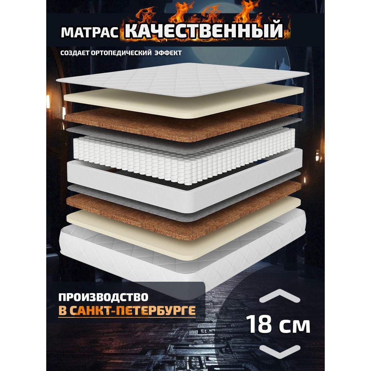 Матрас PITERSON пружинный Lango 140 на 200