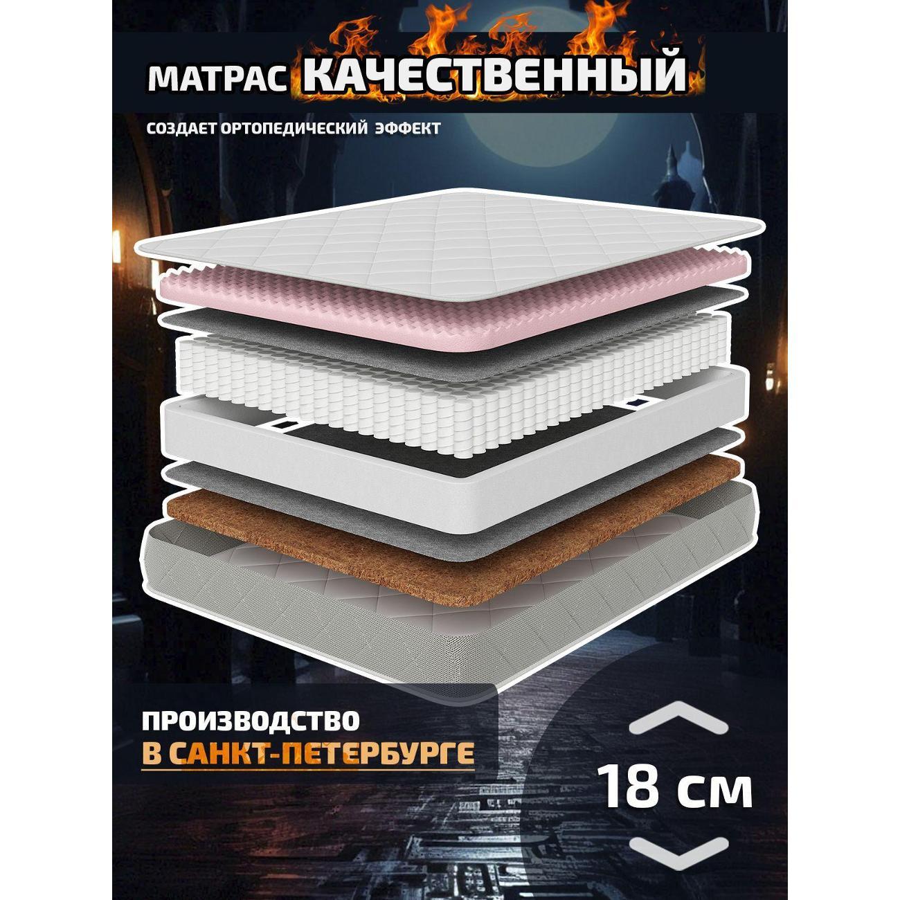 Матрас PITERSON ортопедический Lepus 180x200 фото