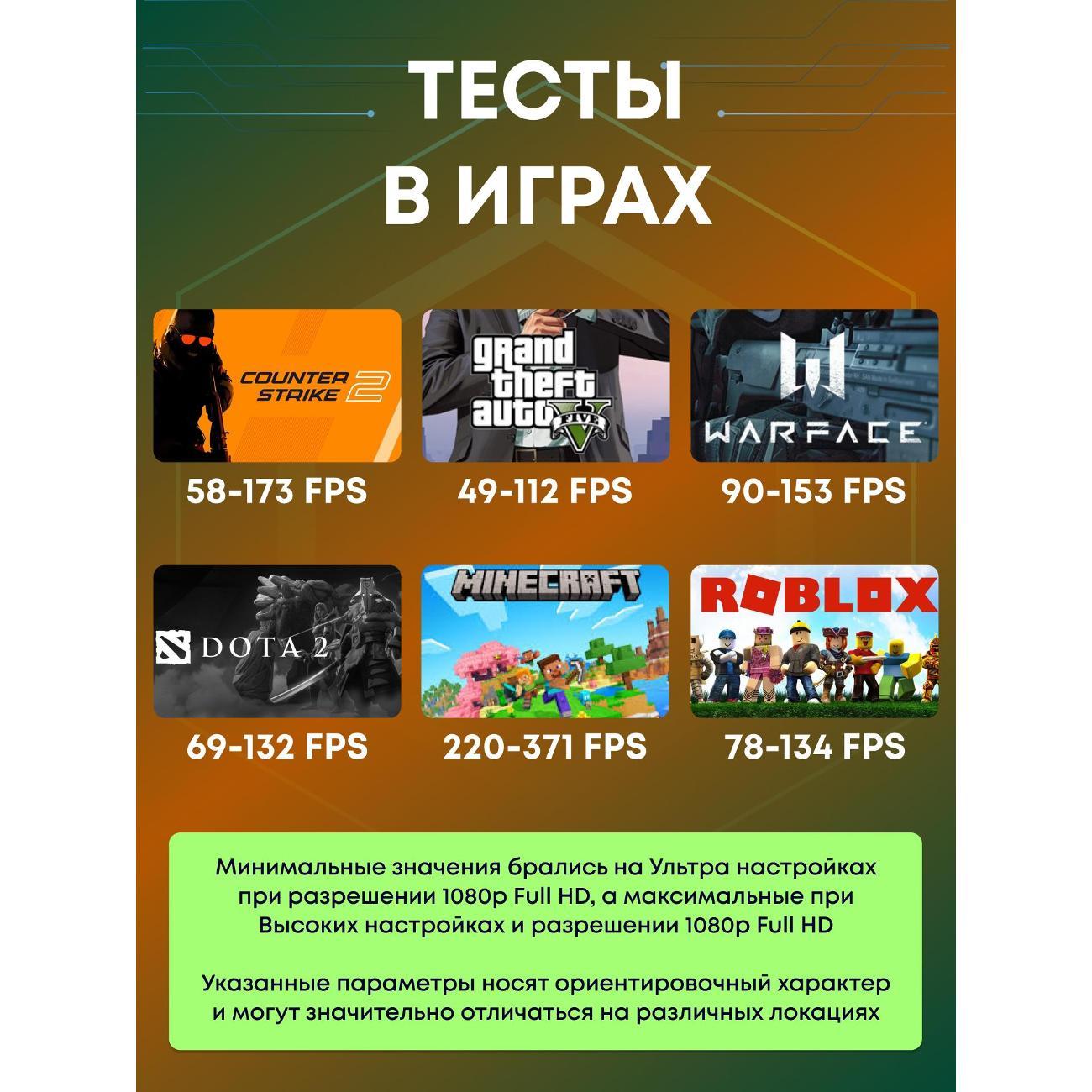 Системный блок БиГ! Комп Colibri черный 1030 - W10 90h81.1p