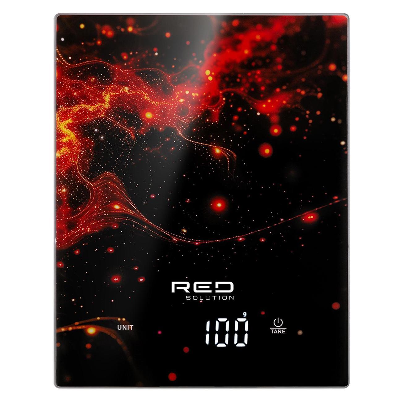 Весы кухонные RED SOLUTION S729 черные фото