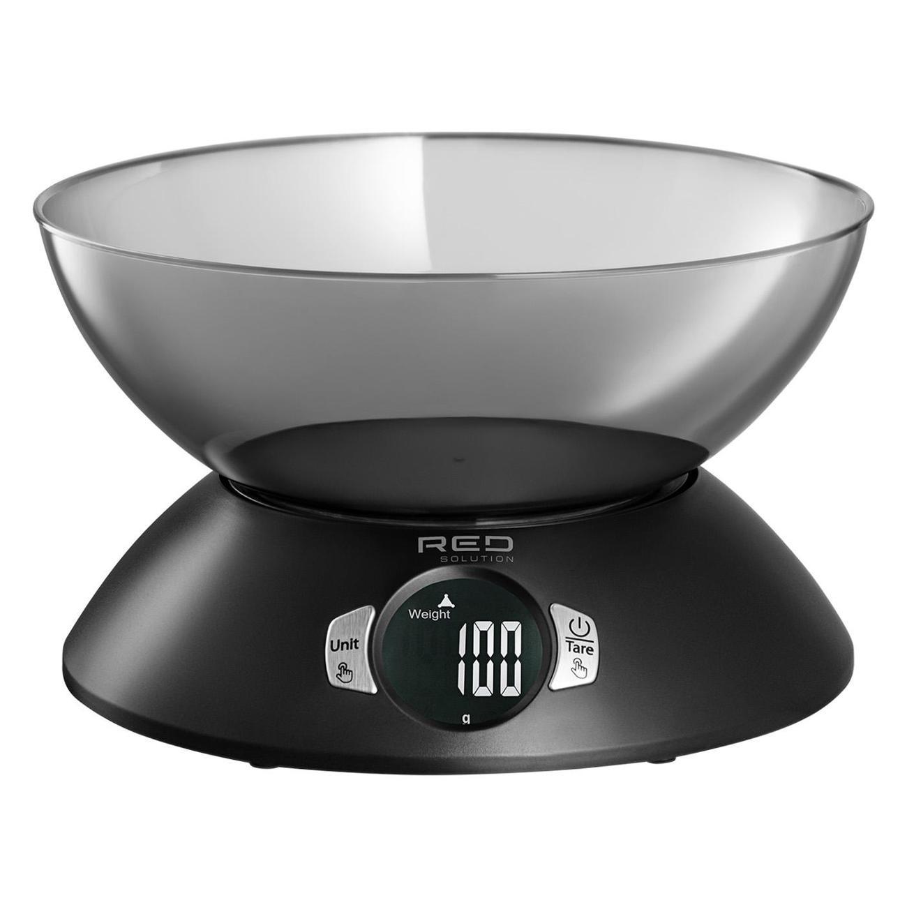 Весы кухонные RED SOLUTION S734 черные