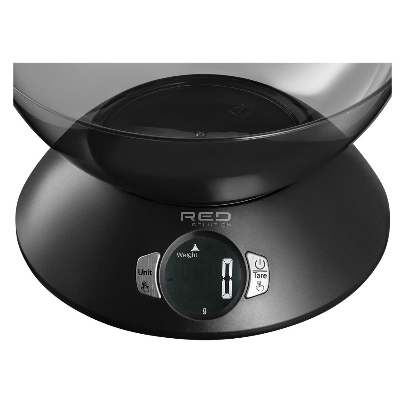 Весы кухонные RED SOLUTION S734 черные