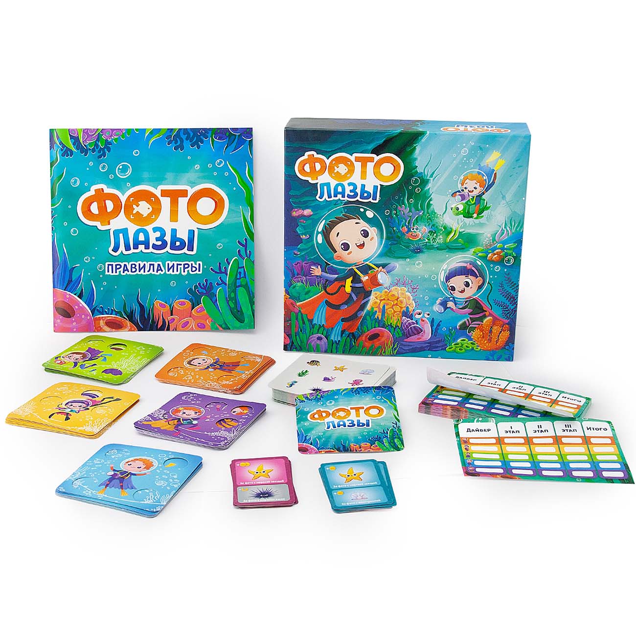Настольная игра ND Play Фотолазы