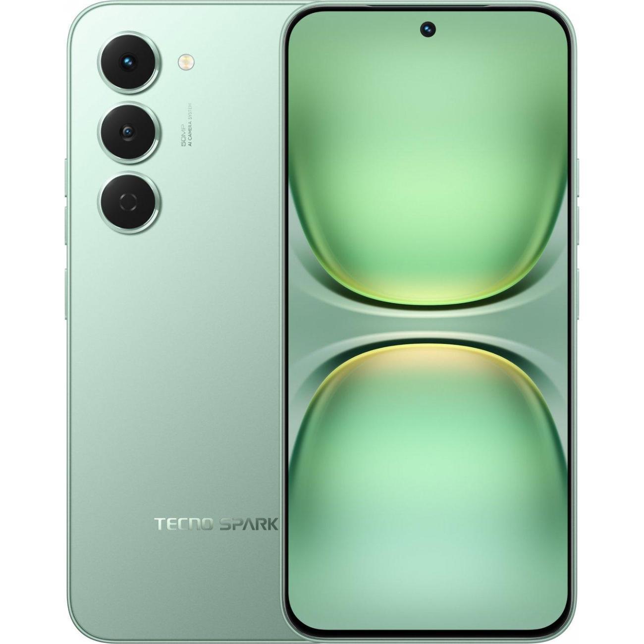 Смартфон Tecno Spark 40 Pro 8/128GB зеленый фото