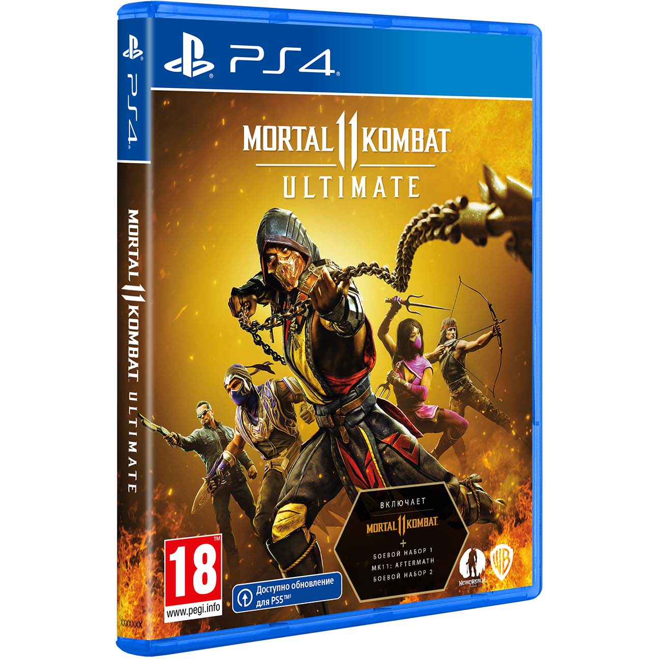 PS4 игра WB Games Mortal Kombat 11: Ultimate фото