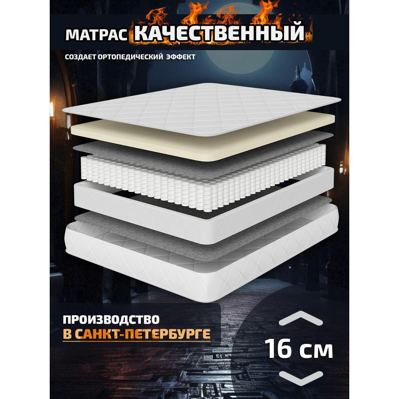 Матрас PITERSON пружинный Dropen 140 на 190