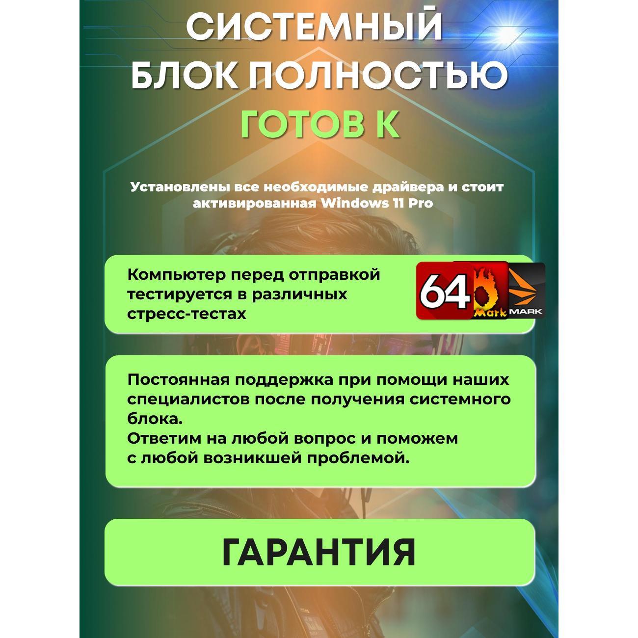 Системный блок БиГ! Комп Colibri White 1030 - W11 90h81.1s