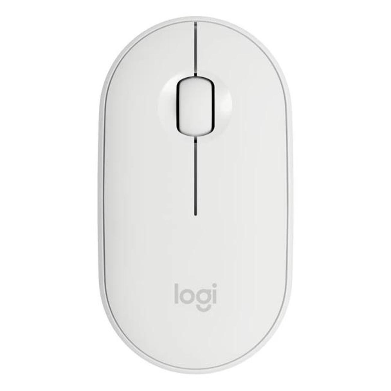 Компьютерная мышь беспроводная Logitech Pebble M350 White