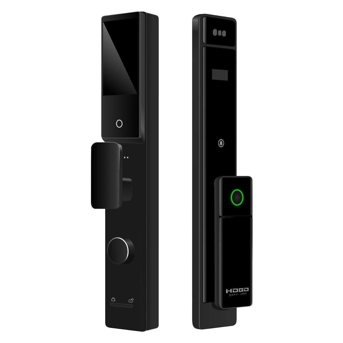 Умный электронный замок ХОГО Smart Lock HOGO Face ID, PIN-код, отпечаток пальца, карта доступа или стикер для смартфона V08 HgV08