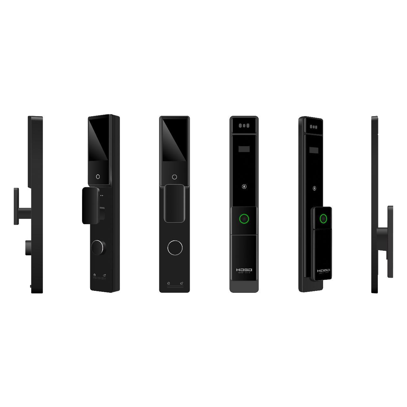 Умный электронный замок ХОГО Smart Lock HOGO Face ID, PIN-код, отпечаток пальца, карта доступа или стикер для смартфона V08 HgV08