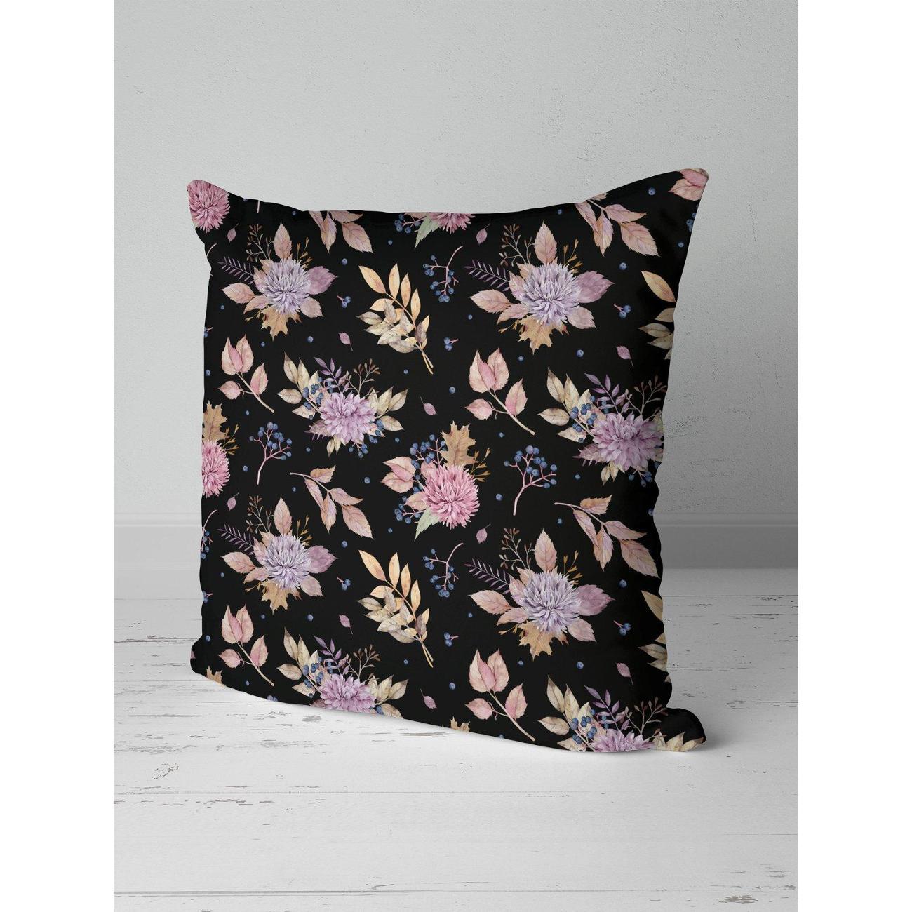 Подушка PrintyFull Цветочный узор: хризантемы FP10534327