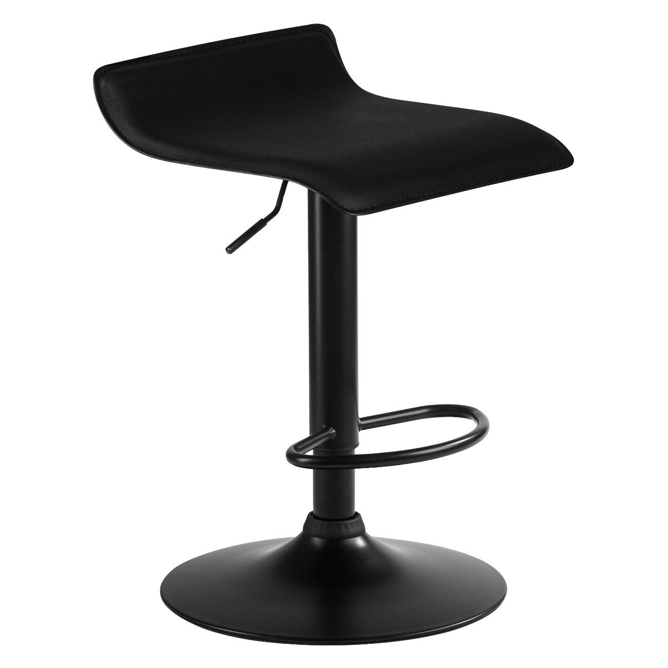 Стул барный DOBRIN TOMMY BLACK черный 2шт