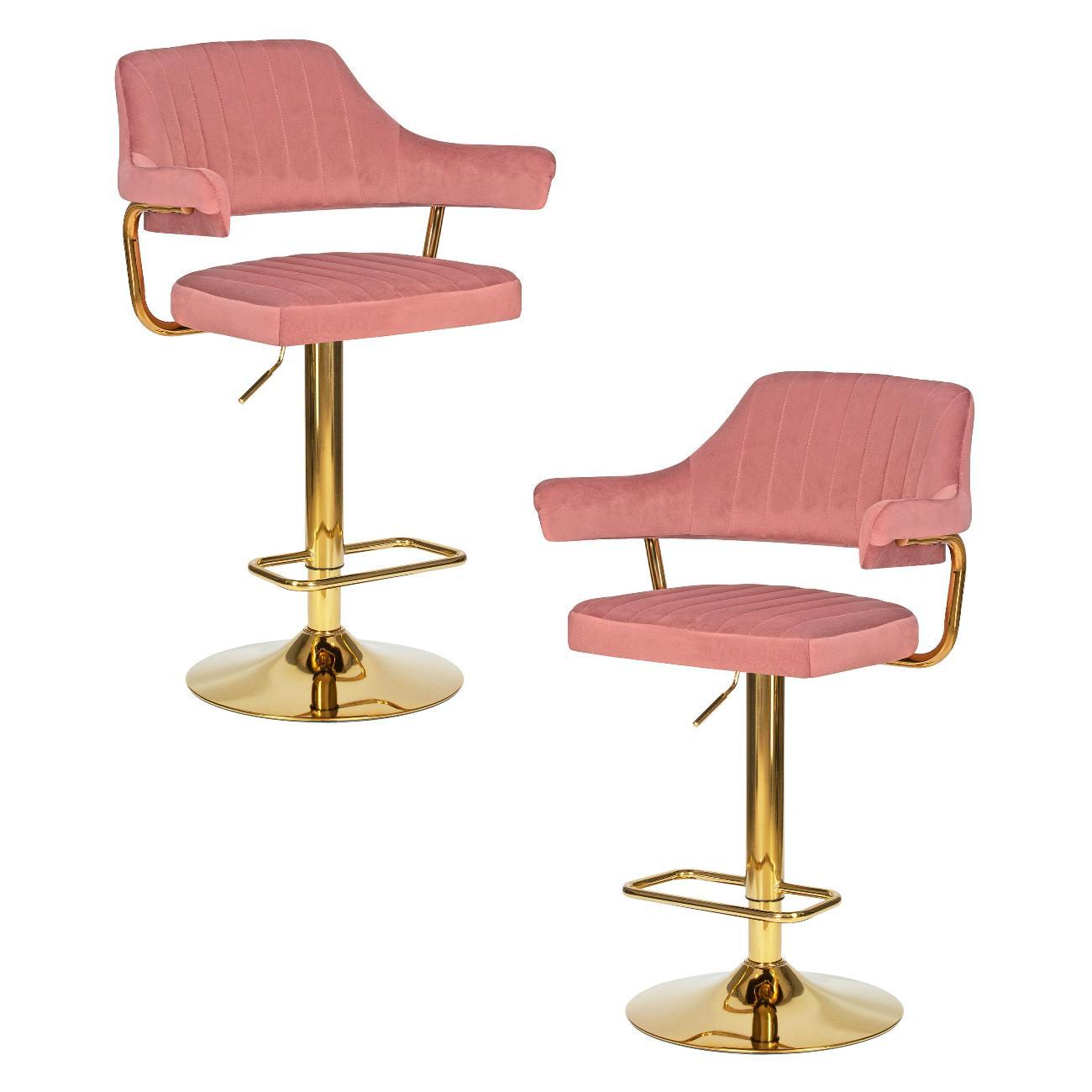 Стул барный DOBRIN CHARLY GOLD 2Pk