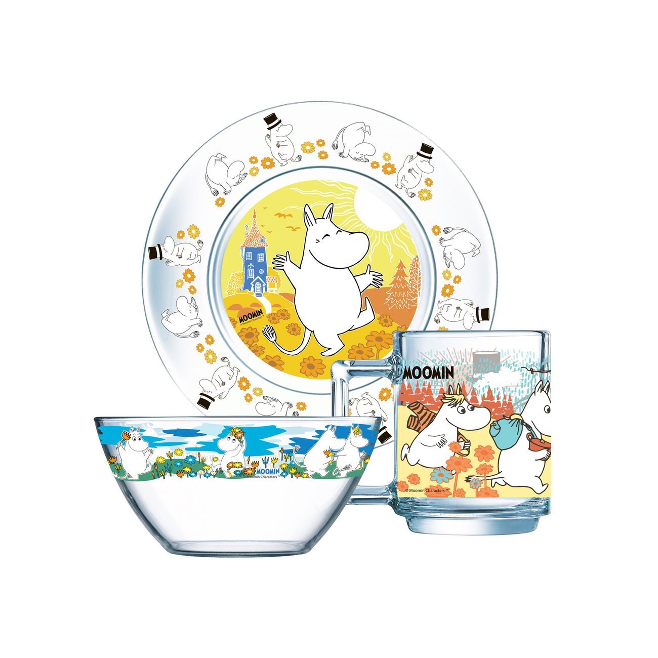 Набор Осз Муми-тролли, 3 предмета