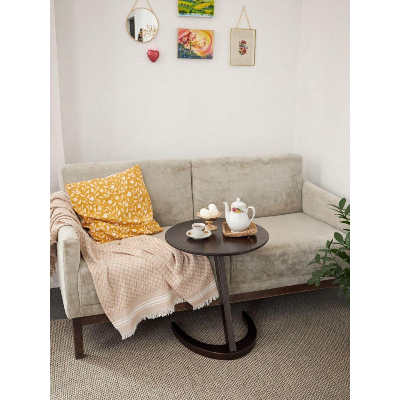 Стол АЛФАНЕРА Столик журнальный круглый приставной