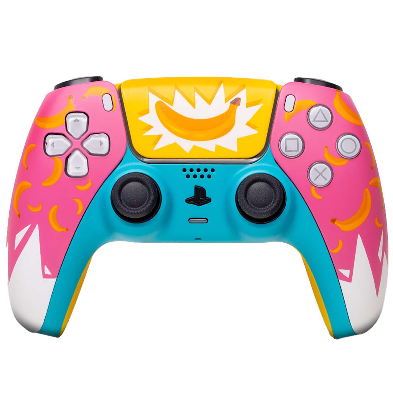 Геймпад для консоли PS5 PlayStation 5 Rainbo DualSense Banana Shake