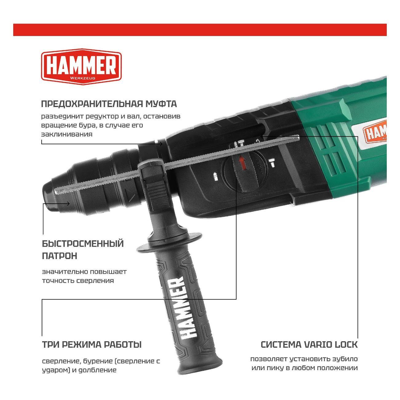 Перфоратор Hammer Перфоратор Hammer PRT850CE