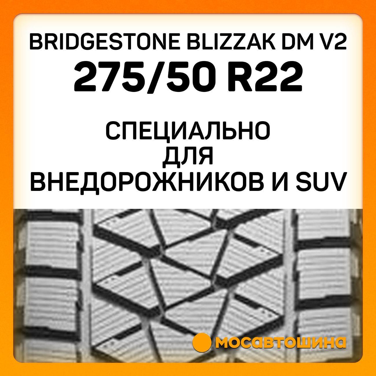 Шина автомобильная Bridgestone Blizzak DM V2