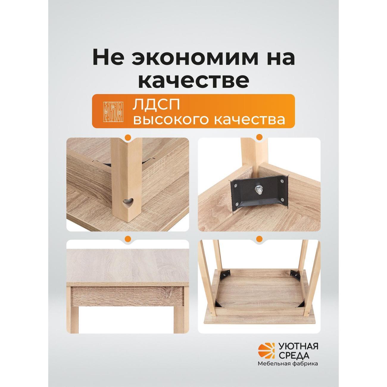 Стол обеденный Уютная среда СТОЛ450/dub